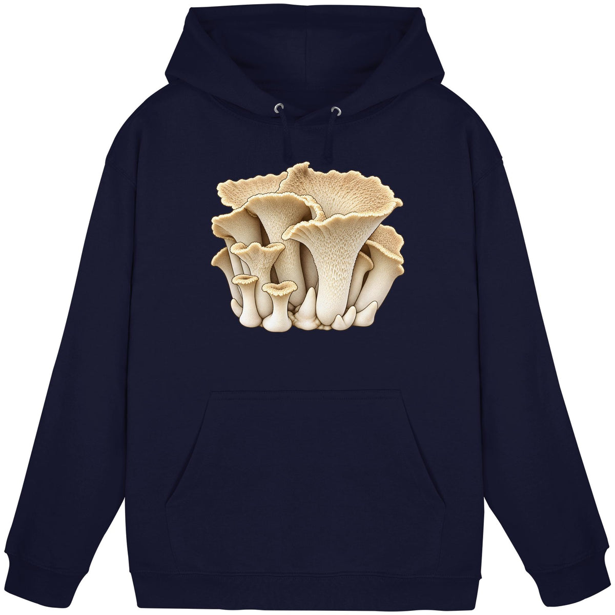 Sklerotienporling – Hoodie für Männer und Frauen – Oxford Navy – Produktansicht