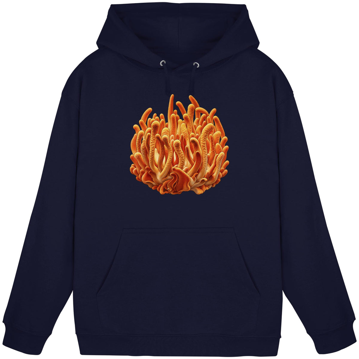 Puppenkernkeule – Hoodie für Männer und Frauen – Oxford Navy – Produktansicht
