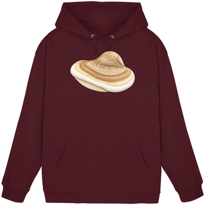 Birkenporling – Hoodie für Männer und Frauen – Bordeaux – Produktansicht