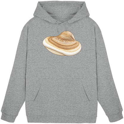 Birkenporling – Hoodie für Männer und Frauen – Grau – Produktansicht