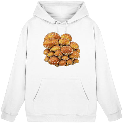 Chestnut – Hoodie für Männer und Frauen – Arctic White – Produktansicht