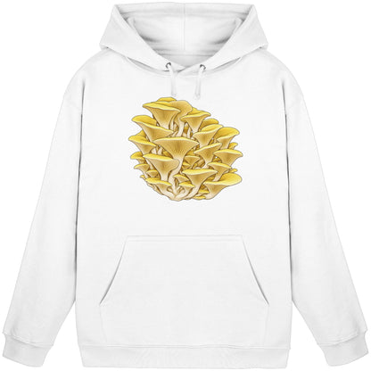 Limonenseitling – Hoodie für Männer und Frauen – Arctic White – Produktansicht
