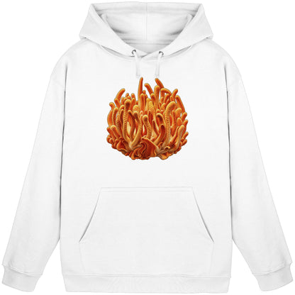 Puppenkernkeule – Hoodie für Männer und Frauen – Arctic White – Produktansicht