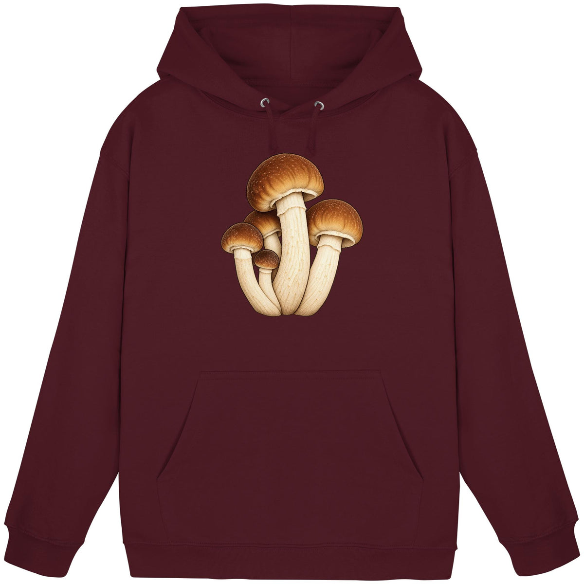 Pioppino – Hoodie für Männer und Frauen – Burgundy – Produktansicht