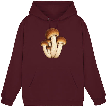 Pioppino – Hoodie für Männer und Frauen – Burgundy – Produktansicht