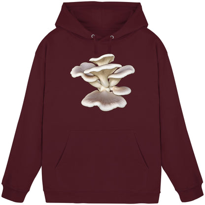 Estragonseitling – Hoodie für Männer und Frauen – Burgundy – Produktansicht