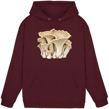 Sklerotienporling – Hoodie für Männer und Frauen – Burgundy – Produktansicht