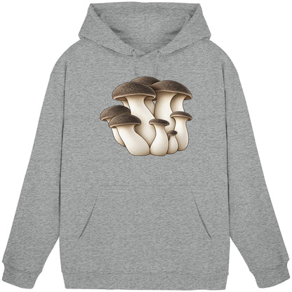 Black Pearl King Oyster – Hoodie für Männer und Frauen – Heather Grey – Produktansicht