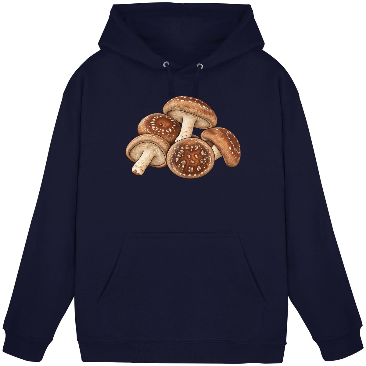 Shiitake – Hoodie für Männer und Frauen – Oxford Navy – Produktansicht