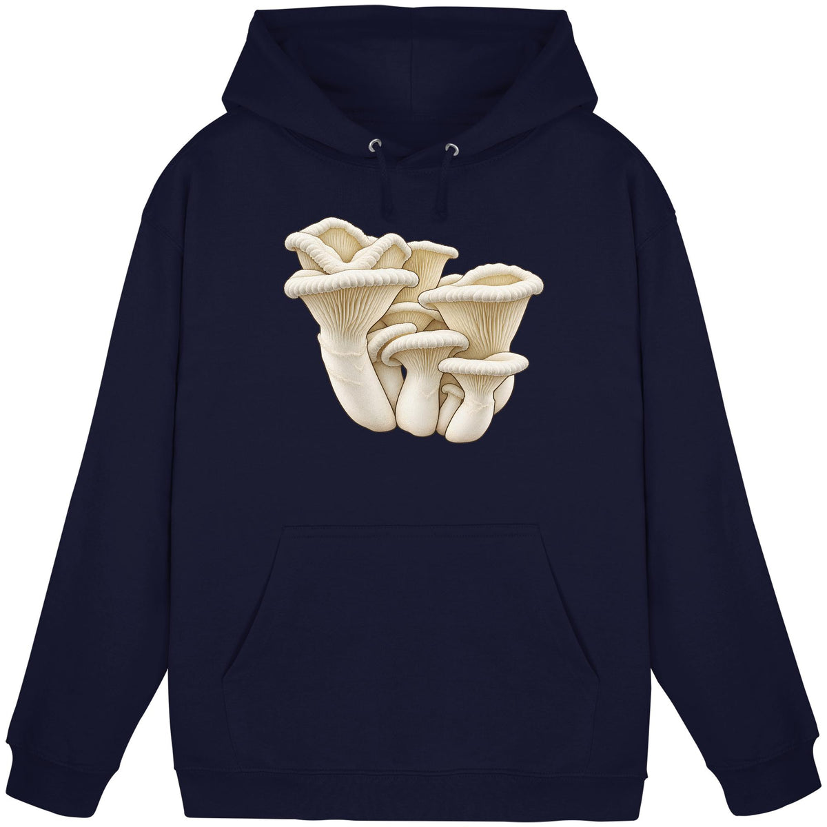 Eichenseitling – Hoodie für Männer und Frauen – Oxford Navy – Produktansicht