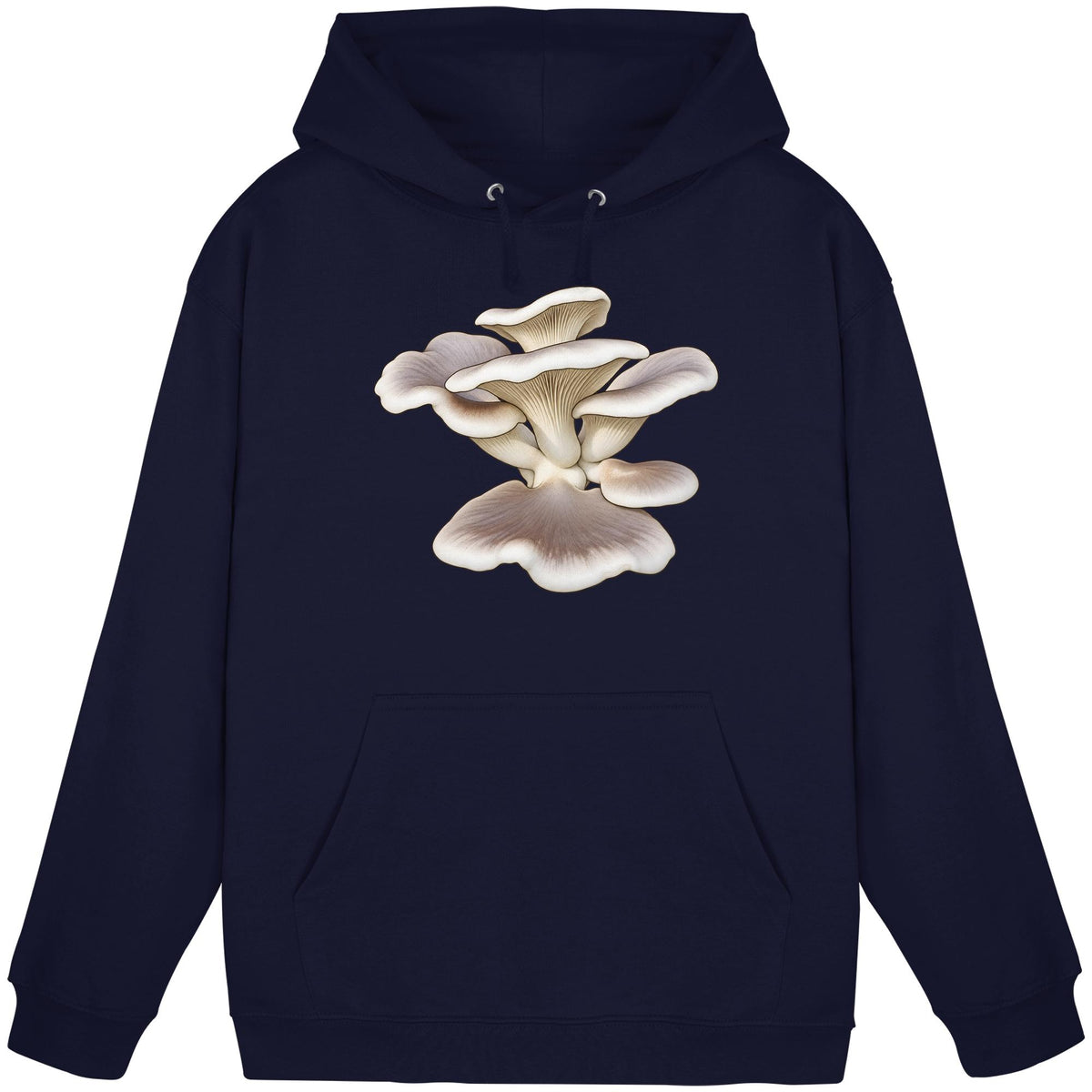 Estragonseitling – Hoodie für Männer und Frauen – Oxford Navy – Produktansicht