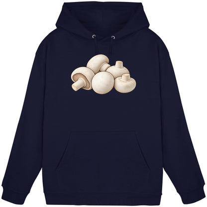 Champignon – Hoodie für Männer und Frauen – Oxford Navy – Produktansicht