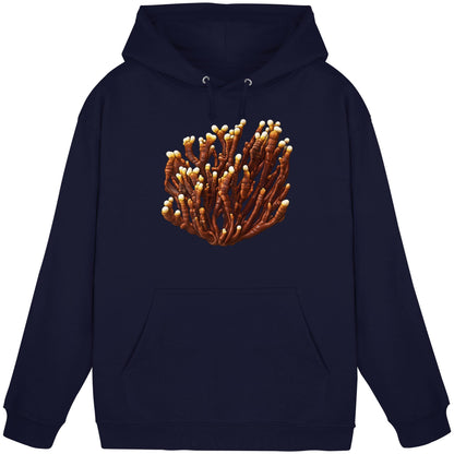 Reishi – Hoodie für Männer und Frauen – Oxford Navy – Produktansicht
