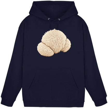 Igelstachelbart – Hoodie für Männer und Frauen – Oxford Navy – Produktansicht