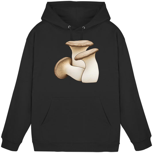 Kräuterseitling – Hoodie für Männer und Frauen – Schwarz