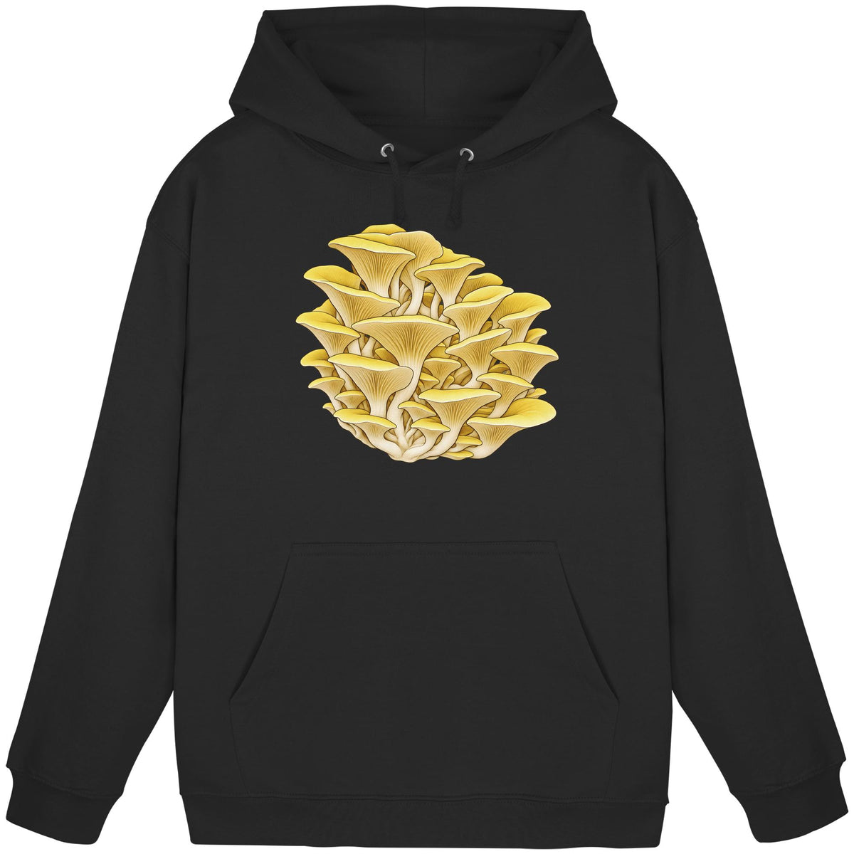 Limonenseitling – Hoodie für Männer und Frauen – Schwarz