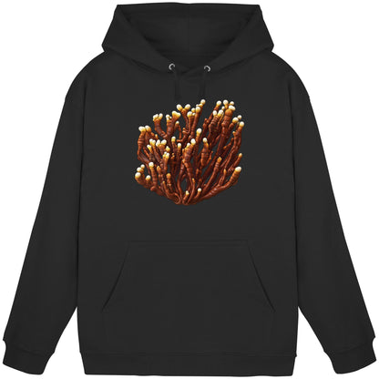 Reishi – Hoodie für Männer und Frauen – Schwarz