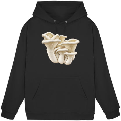 Eichenseitling – Hoodie für Männer und Frauen – Schwarz