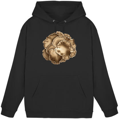 Kastanienseitling – Hoodie für Männer und Frauen – Schwarz