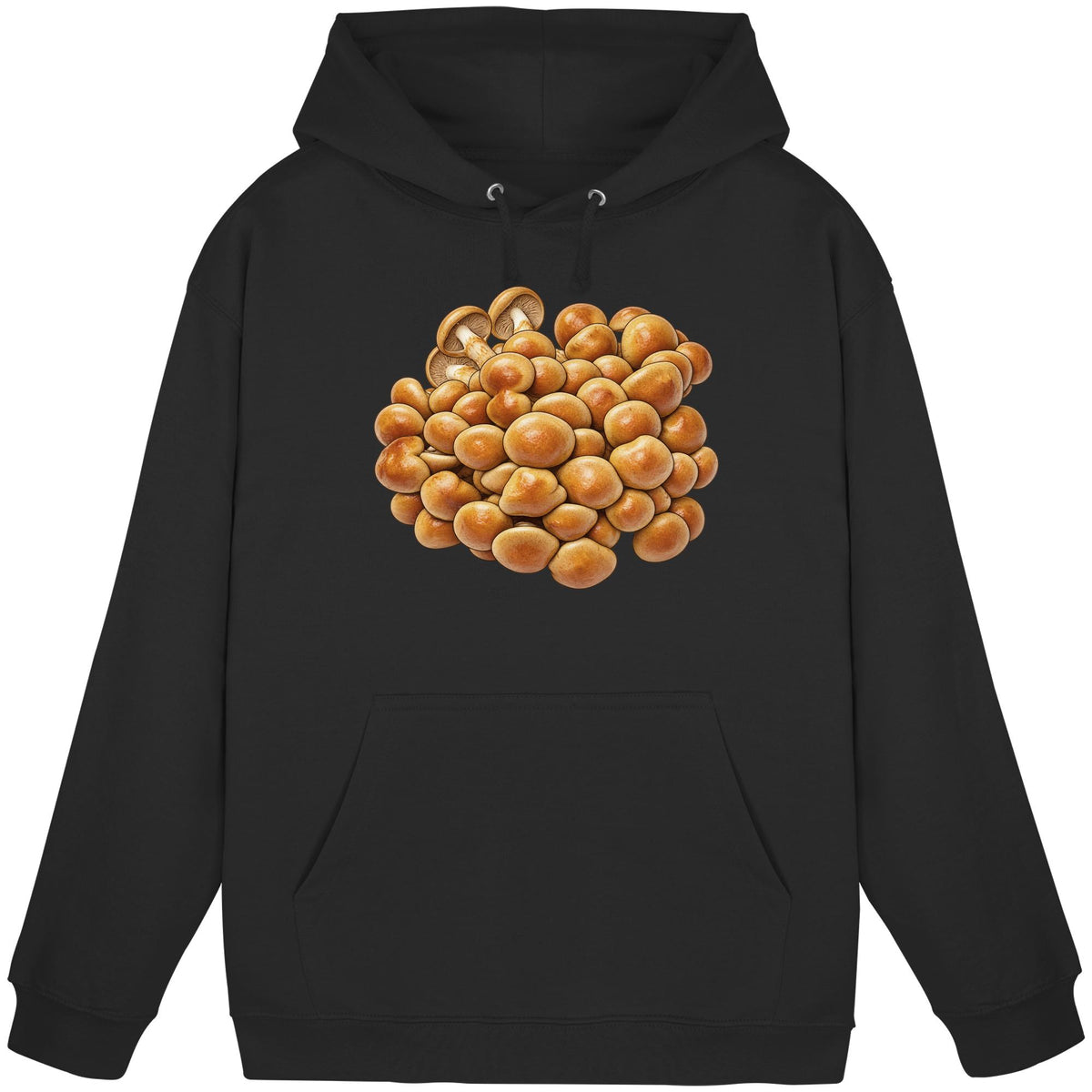 Nameko – Hoodie für Männer und Frauen – Schwarz