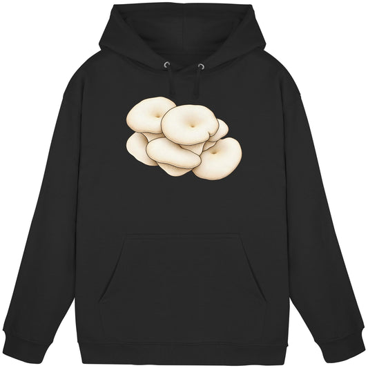 Espenseitling – Hoodie für Männer und Frauen – Schwarz