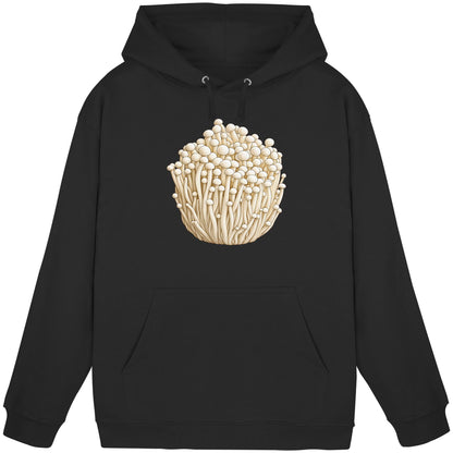 Enoki – Hoodie für Männer und Frauen – Schwarz