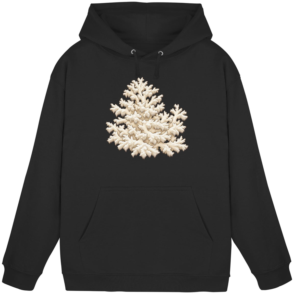 Ästiger Stachelbart – Hoodie für Männer und Frauen – Schwarz