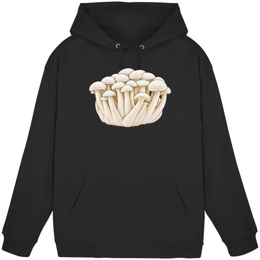 Weißer Shimeji – Hoodie für Männer und Frauen – Schwarz