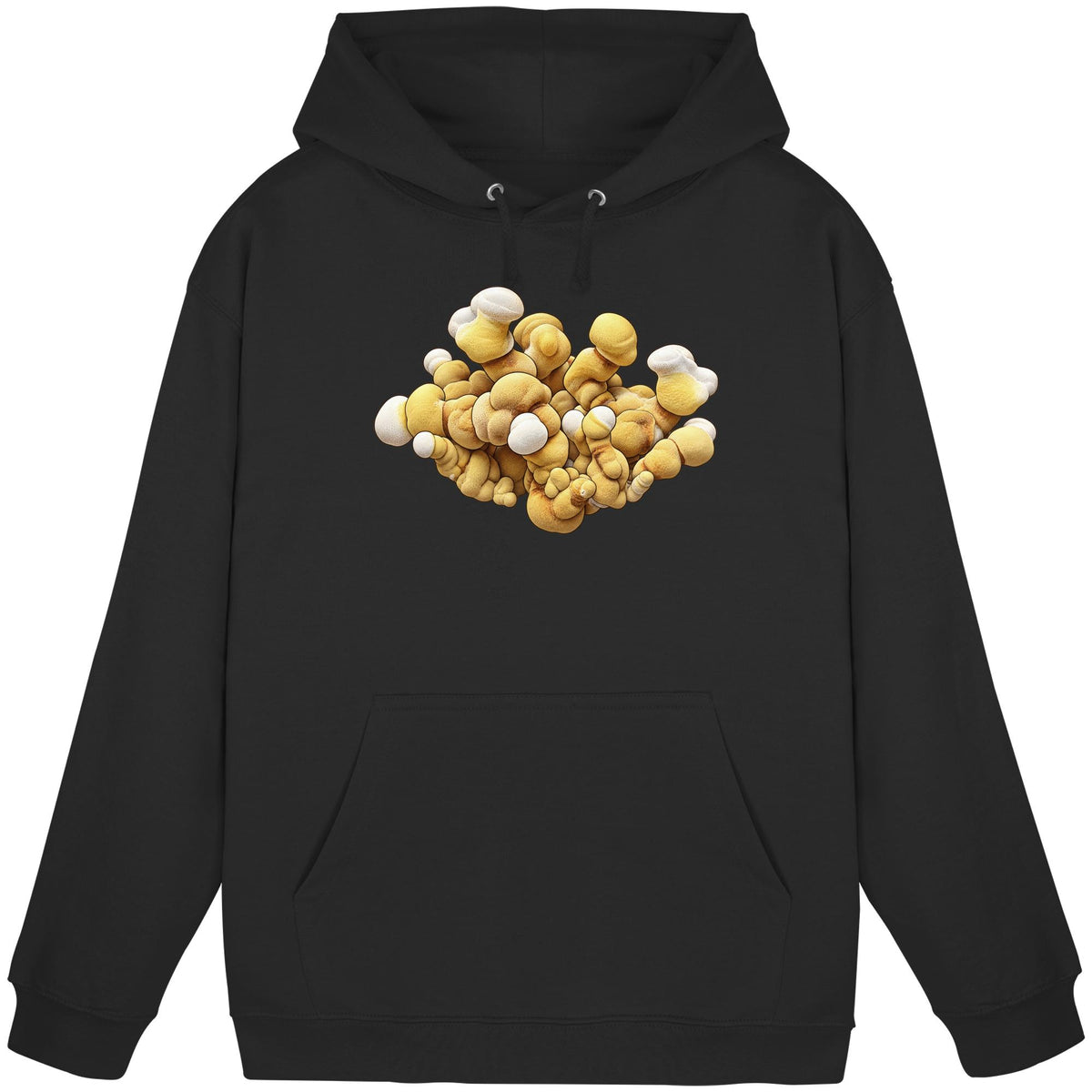 Antler Reishi – Hoodie für Männer und Frauen – Schwarz