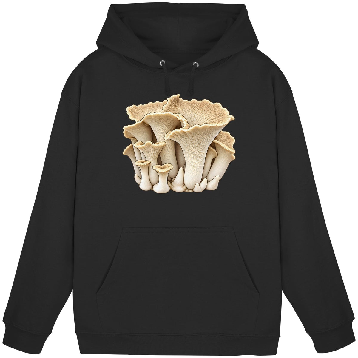 Sklerotienporling – Hoodie für Männer und Frauen – Schwarz