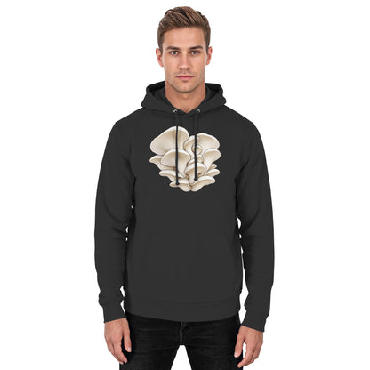 White Pearl Oyster Hoodie – Schwarz – Model Mann